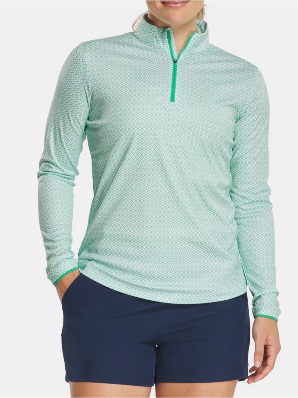 FootJoy Quarter-Zip Long Sleeve Sun Protection Women